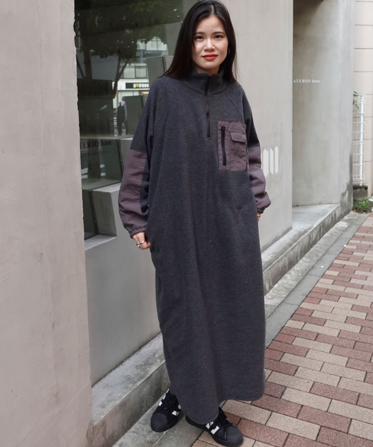 フリースハーフzipワンピース[品番：TRIW0003844]｜CORNERS  （コーナーズ）のレディースファッション通販｜SHOPLIST（ショップリスト）