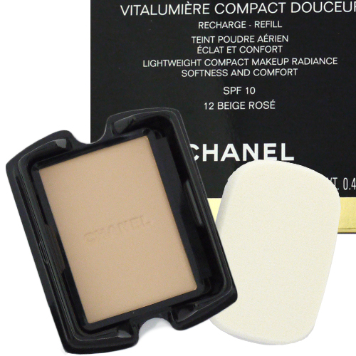 chanel シャネル ヴィタルミエール コンパクト ドゥスール レフィル 詰め替え用 spf10 22 ストア