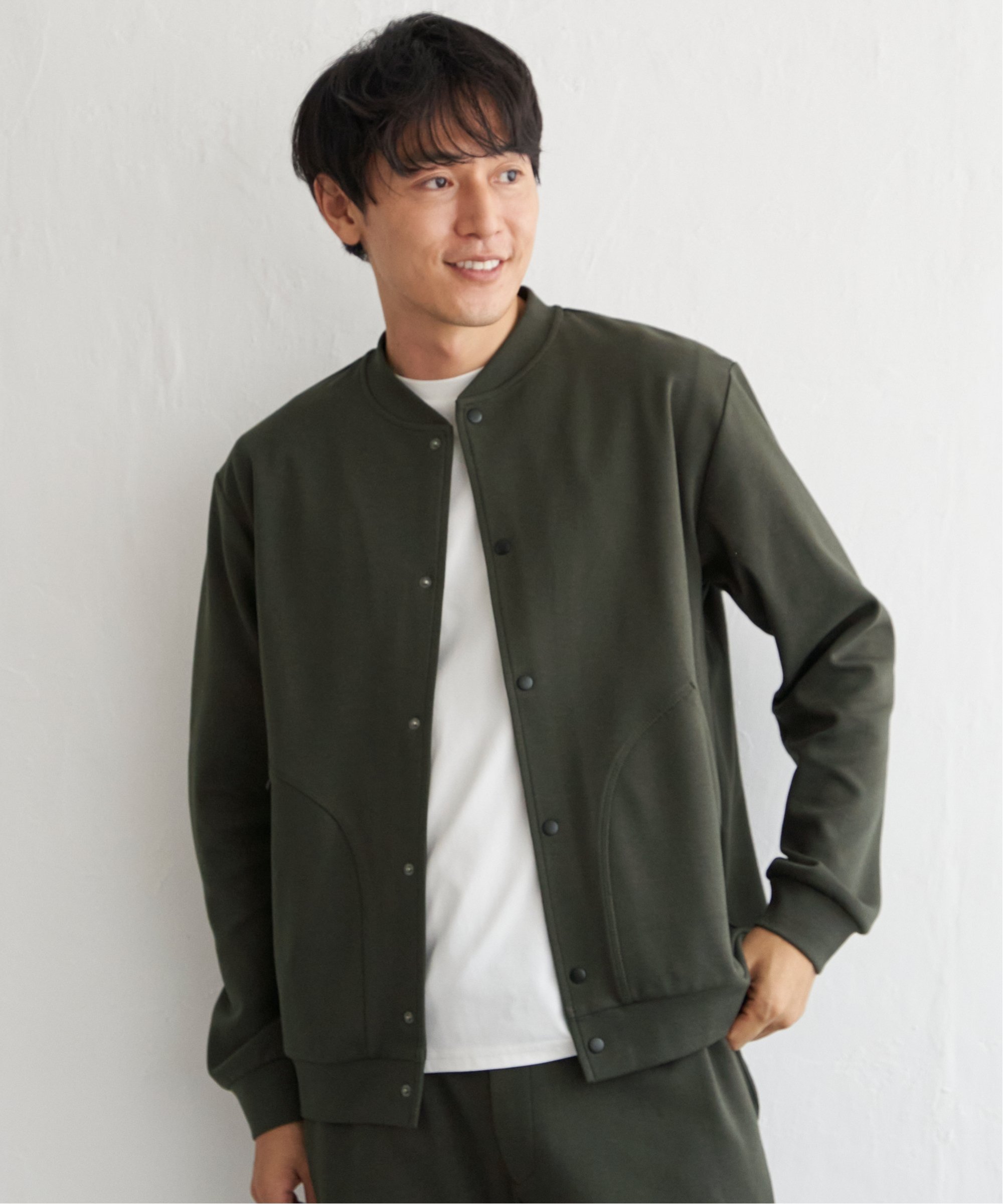 テックストレッチボタンカーディガン[品番：IKAW0021114]｜ikka （イッカ）のメンズファッション通販｜SHOPLIST（ショップリスト）