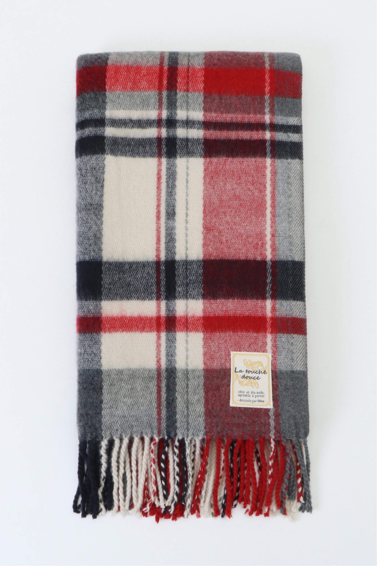 抗菌加工チェックマフラー 品番 Ikaw Ikka イッカ のレディースファッション通販 Shoplist ショップリスト