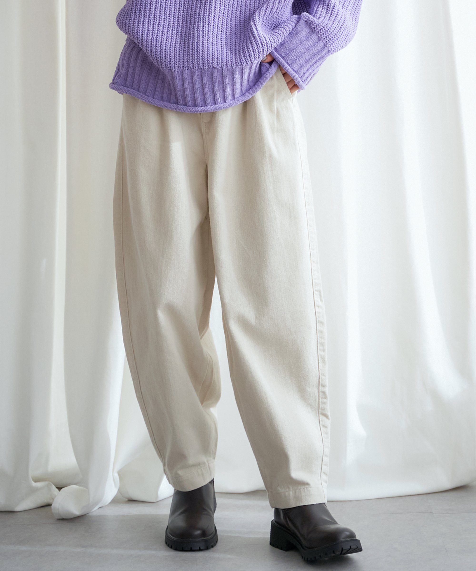 品数豊富！ キット COZY PANTS コージーパンツ リネン生地 - 素材/材料