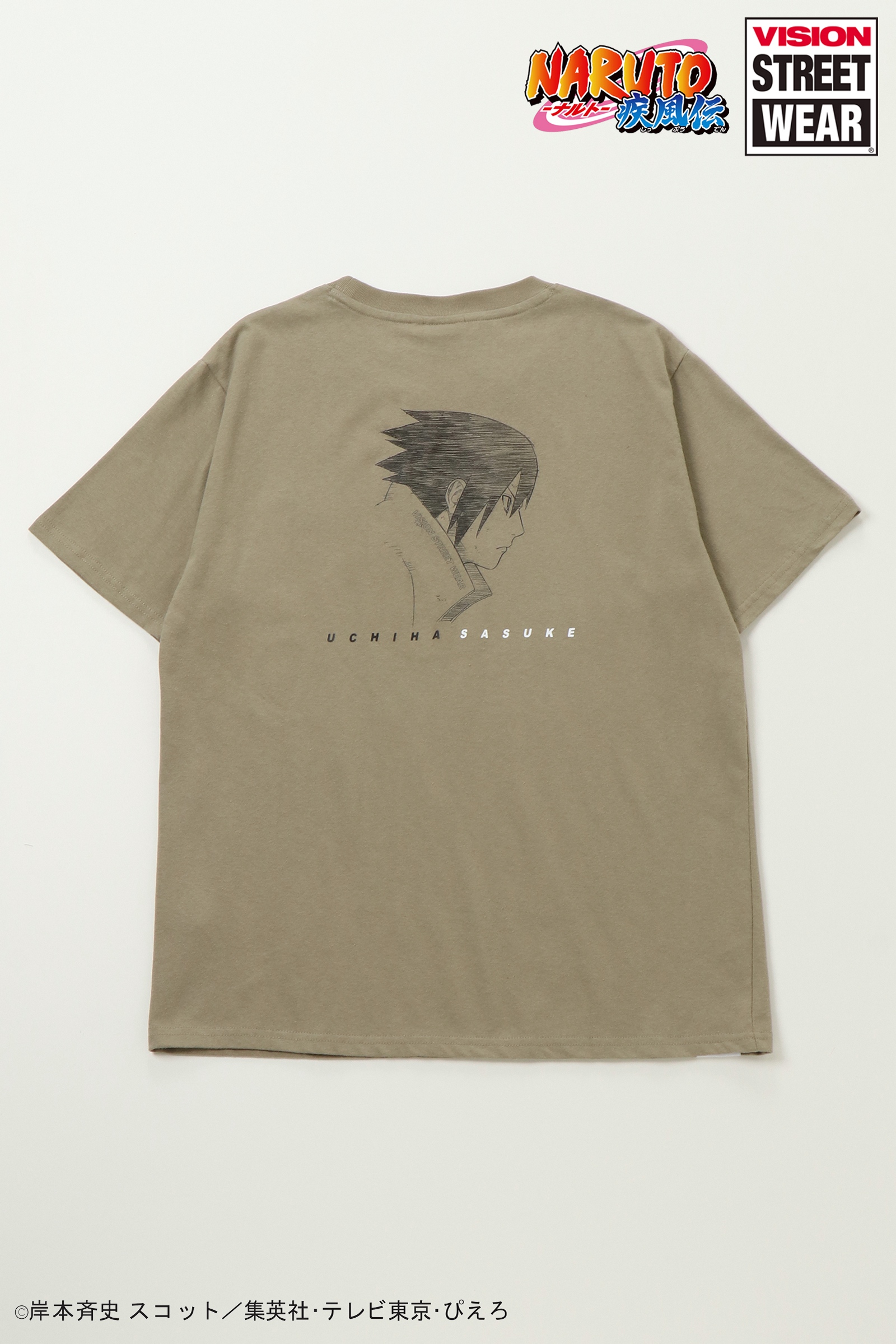 VISION×NARUTO サスケ柄Tシャツ[品番：IKAW0005492]｜VENCE share