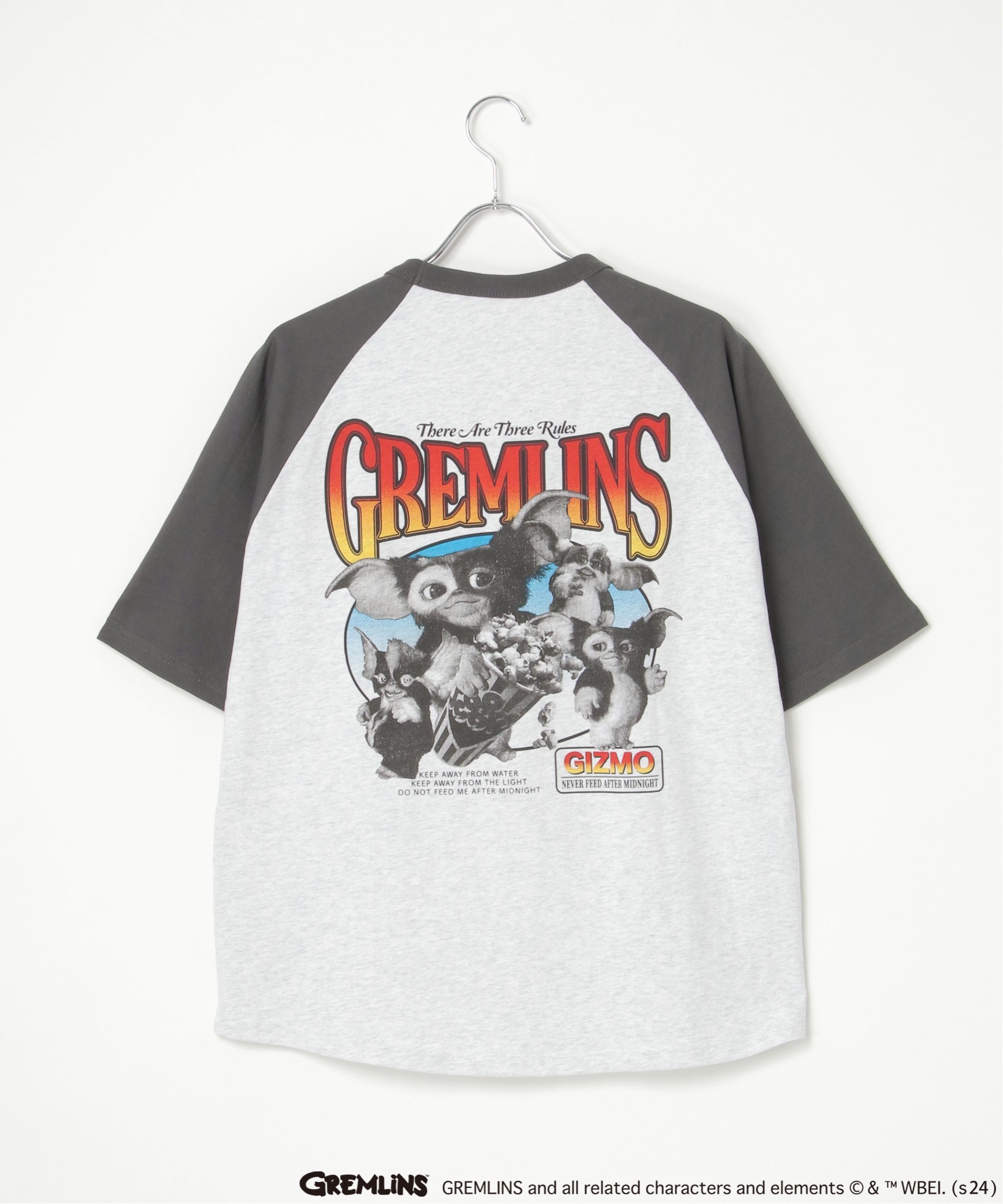 GREMLINS グレムリン ラグランプリントTシャツ[品番：IKAW0020367 