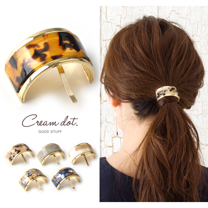 ポニーフック ヘアカフ ワンタッチ [品番：CRMA0002533]｜CREAM-DOT（クリームドット）のレディースファッション通販｜SHOPLIST（ショップリスト）