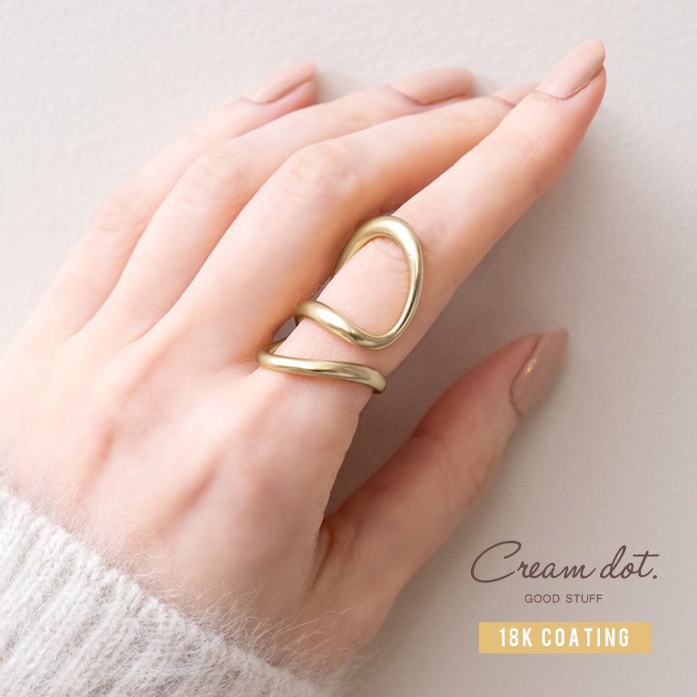 リング 指輪 金属アレルギー[品番：CRMA0007017]｜CREAM-DOT（クリームドット）のレディース ファッション通販｜SHOPLIST（ショップリスト）