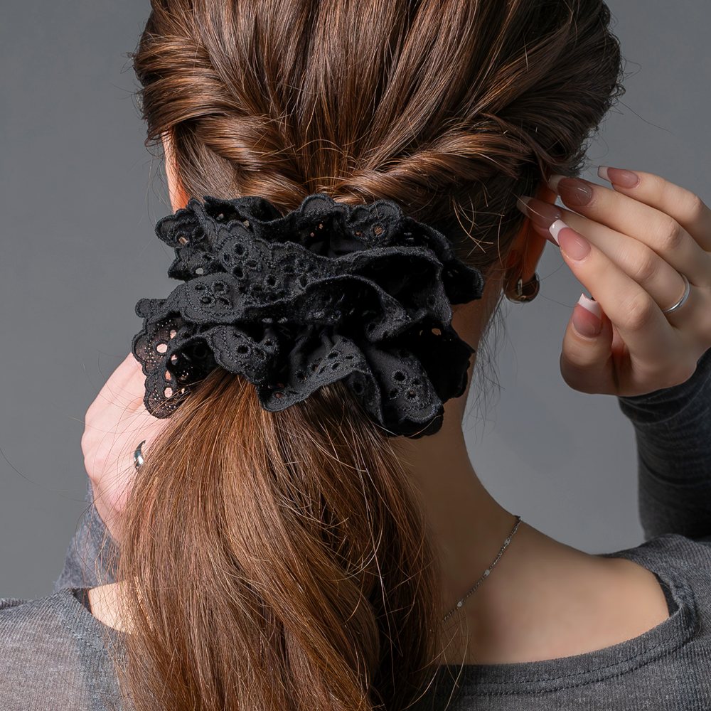 シュシュ ヘアゴム  コットン[品番：CRMA0009867]｜CREAM-DOT（クリームドット）のレディースファッション通販｜SHOPLIST（ショップリスト）