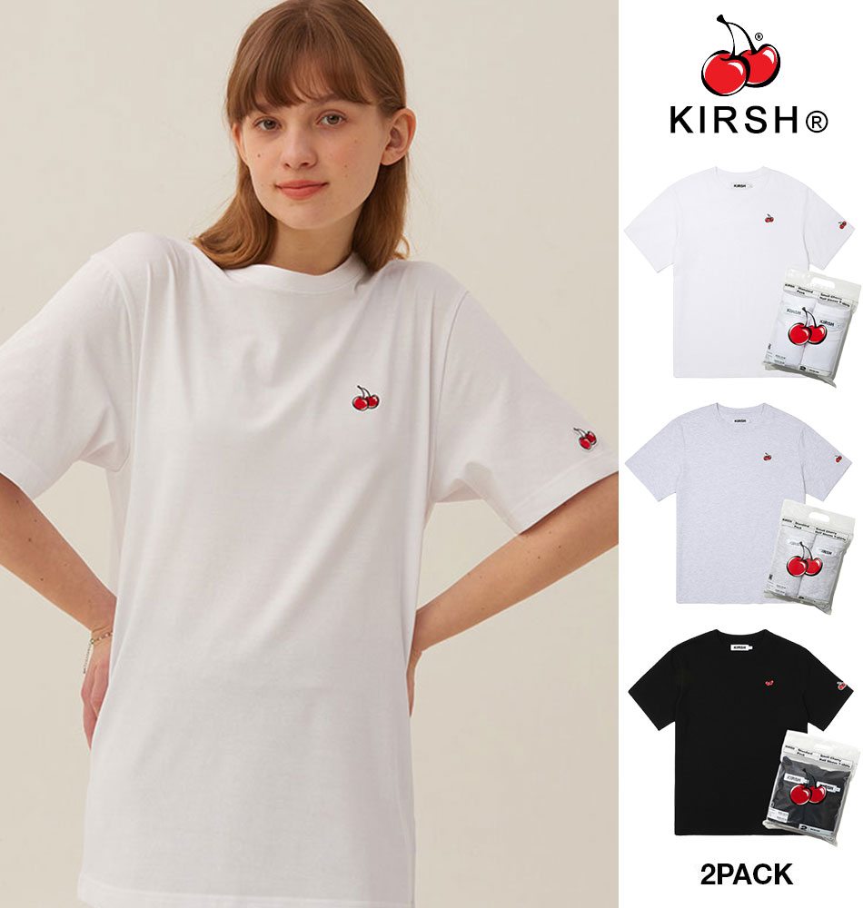 ◇ KIRSH キルシー コットン100 おおきめ 半袖 Tシャツ サイズM（1