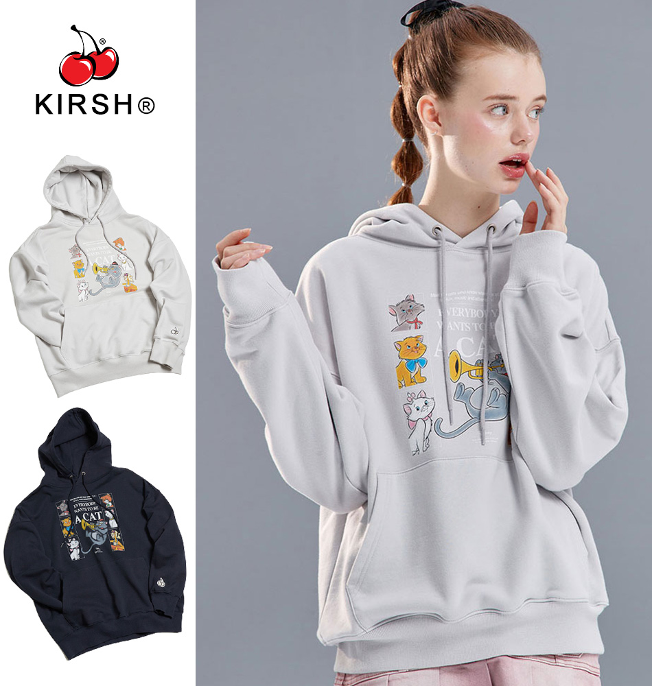 KIRSH×Disney ARISTOCATS_PRINT  HOODIE[品番：PBIW0001038]｜KIRSH（キルシー）のレディースファッション通販｜SHOPLIST（ショップリスト）