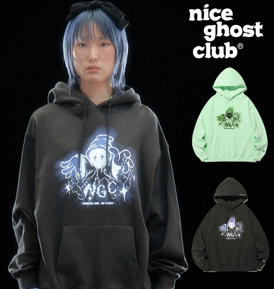 nice ghost club ナイスゴーストクラブ　ダウン　ブラック