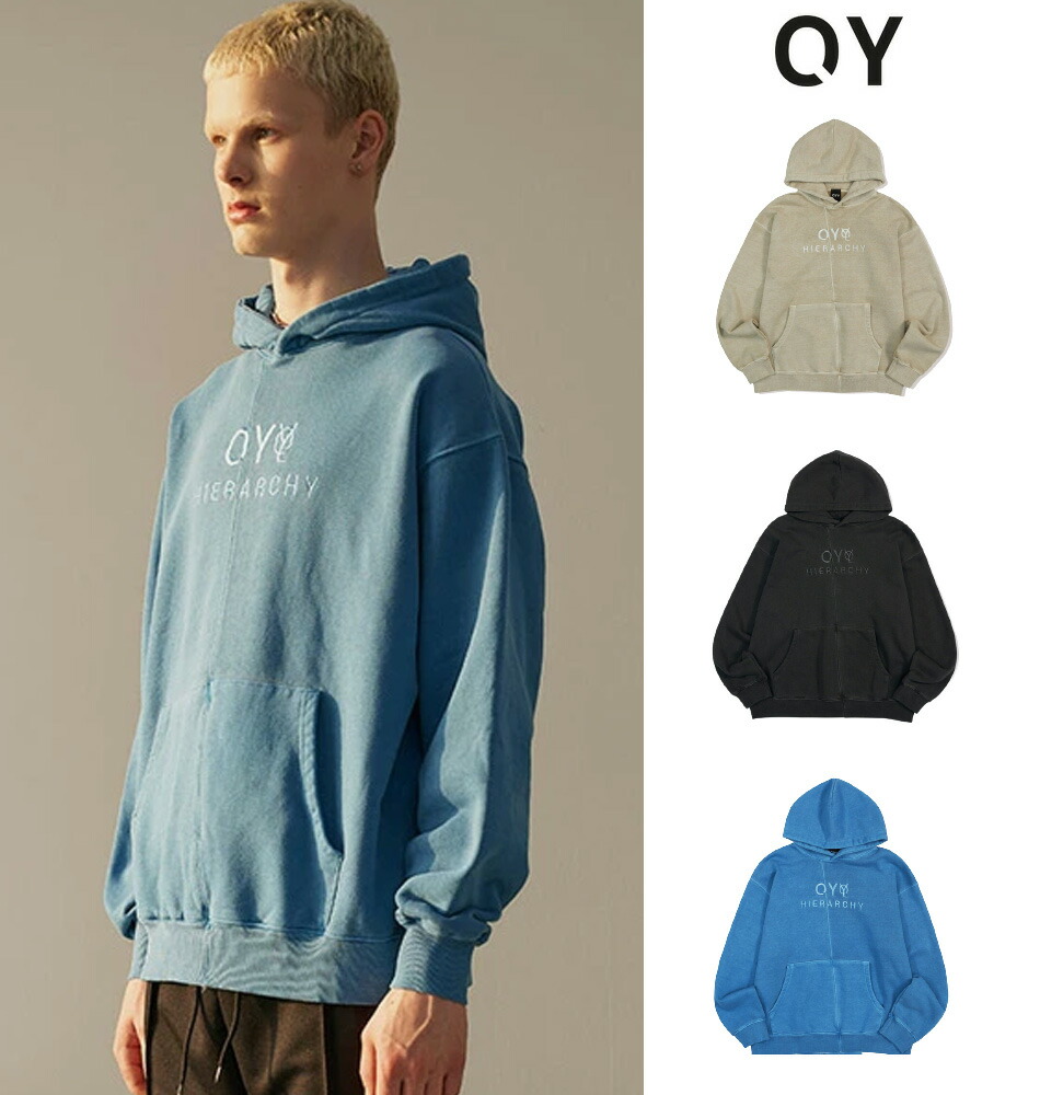 OY ジッパーフードパーカー 韓国ブランド