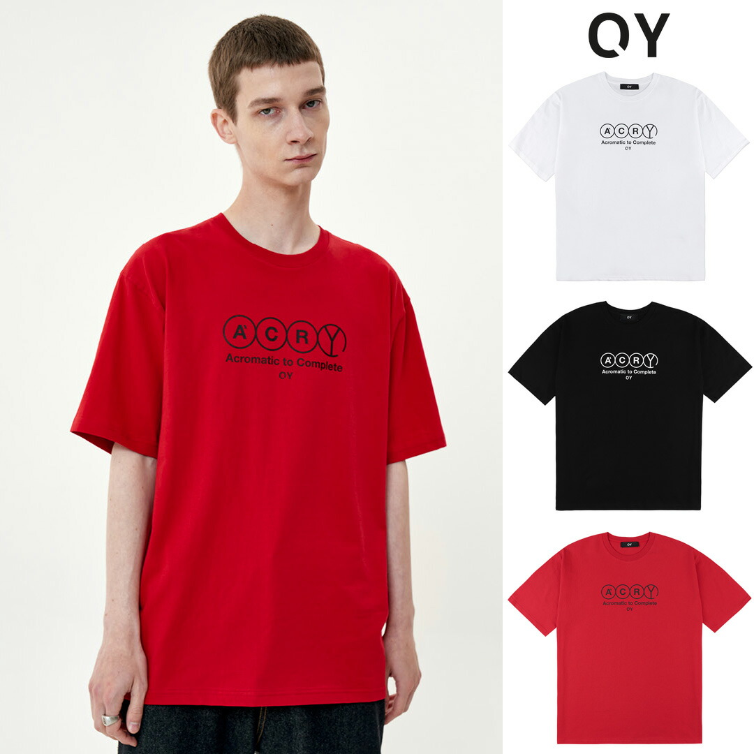 OY オーワイ ラウンドスローガンTシャツ[品番：PBIW0000106]｜DAESE