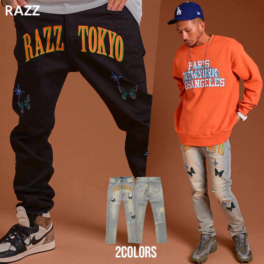 RAZZ デニムパンツ メンズ[品番：PBIW0001152]｜DAESE  TOKYO（デセトウキョウ）のメンズファッション通販｜SHOPLIST（ショップリスト）