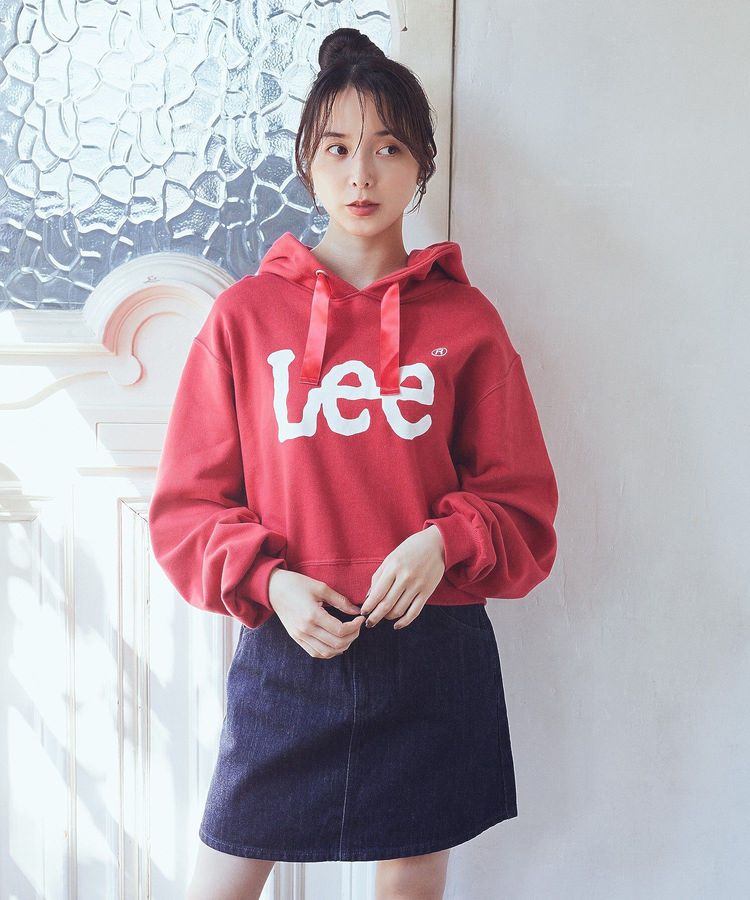 Lee×e.m.a.eショート丈パーカー[品番：EMEW0046761]｜earth music&ecology （アースミュージックアンドエコロジー  ）のレディースファッション通販｜SHOPLIST（ショップリスト）