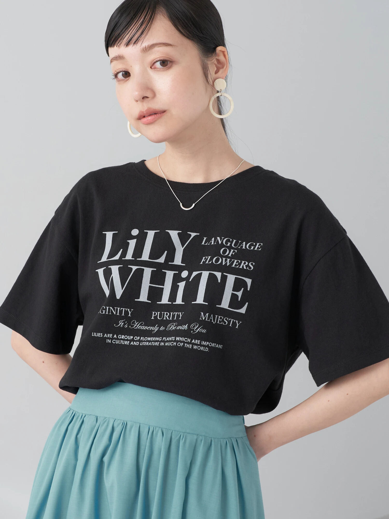 LiLY WHiTE Tシャツ[品番：EMEW0039983]｜earth music&ecology