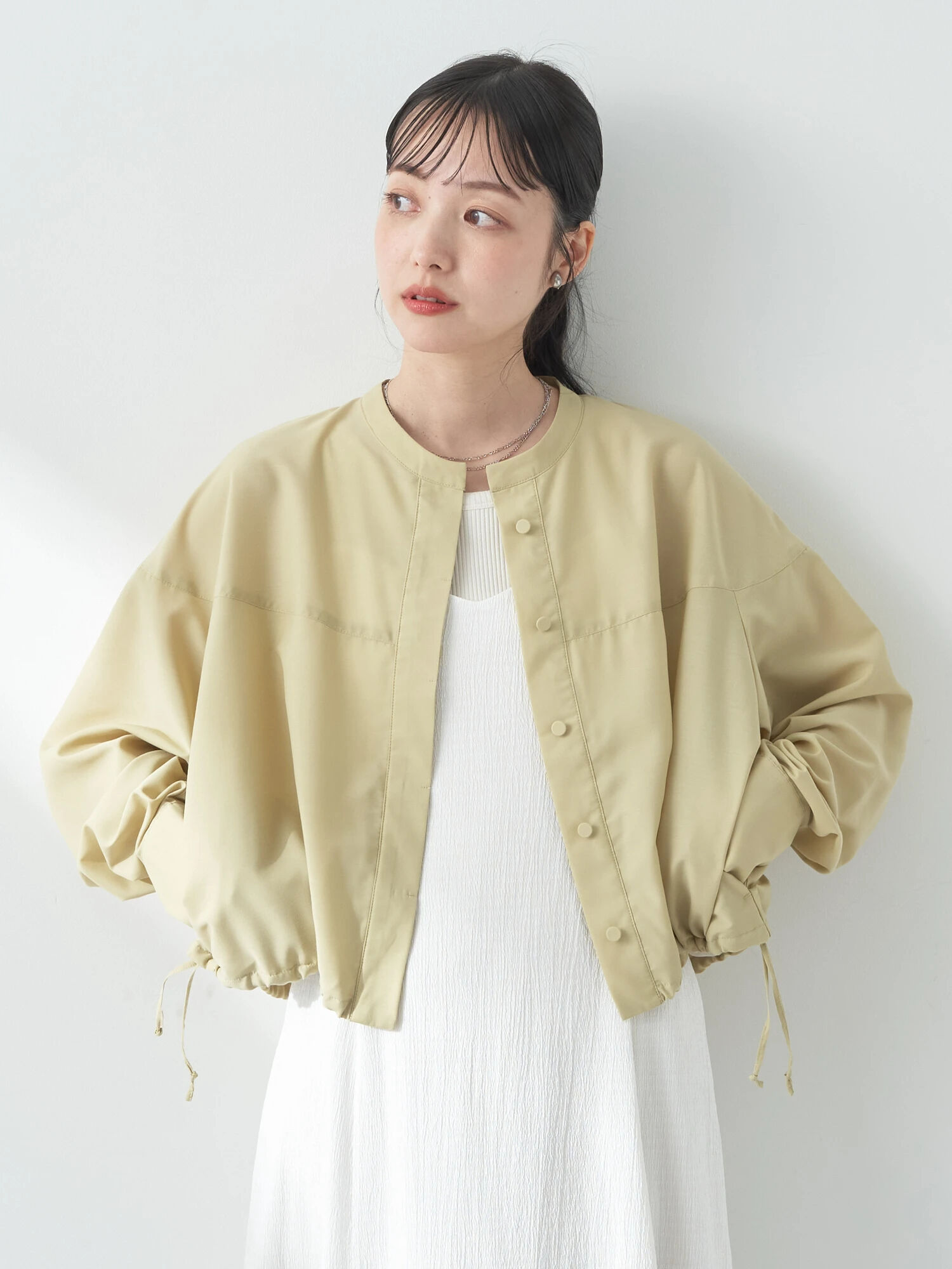 シャツブルゾン[品番：EMEW0043961]｜earth music&ecology （アース  