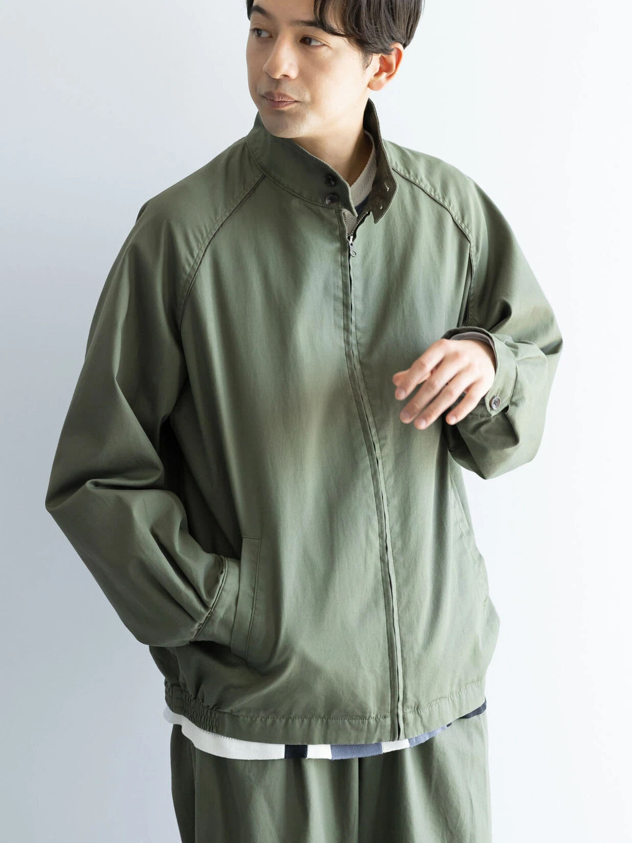 コットンギャバジンハリントンジャケット[品番：EHEW0042931]｜CRAFT STANDARD BOUTIQUE（クラフト スタンダード  ブティック）のメンズファッション通販｜SHOPLIST（ショップリスト）