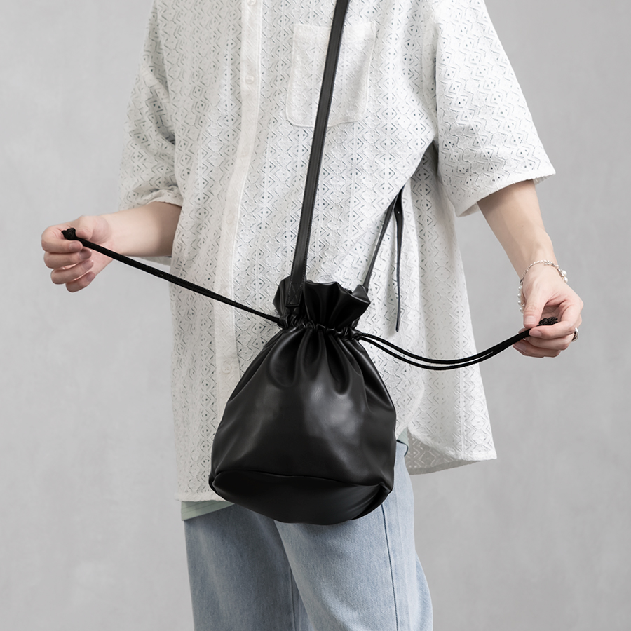 COOTIE 「Leather C-Store Bag」レザーバッグ - バッグ