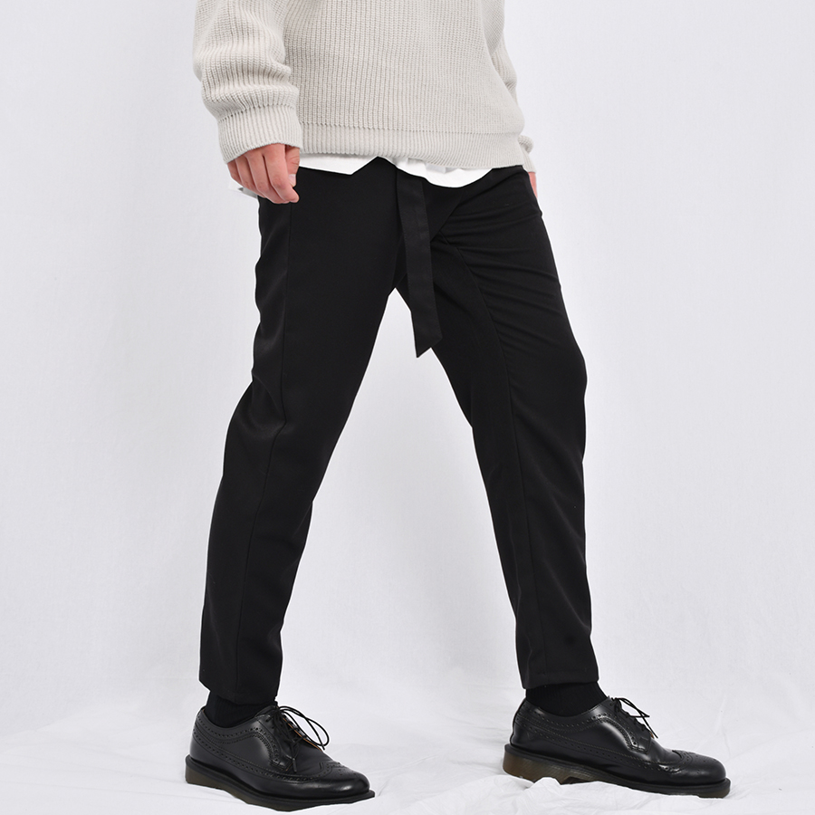 【Adoon  plain】ベルテッドテーパードパンツ[品番：KTRW0018109]｜kutir（クティール）のメンズファッション通販｜SHOPLIST（ショップリスト）