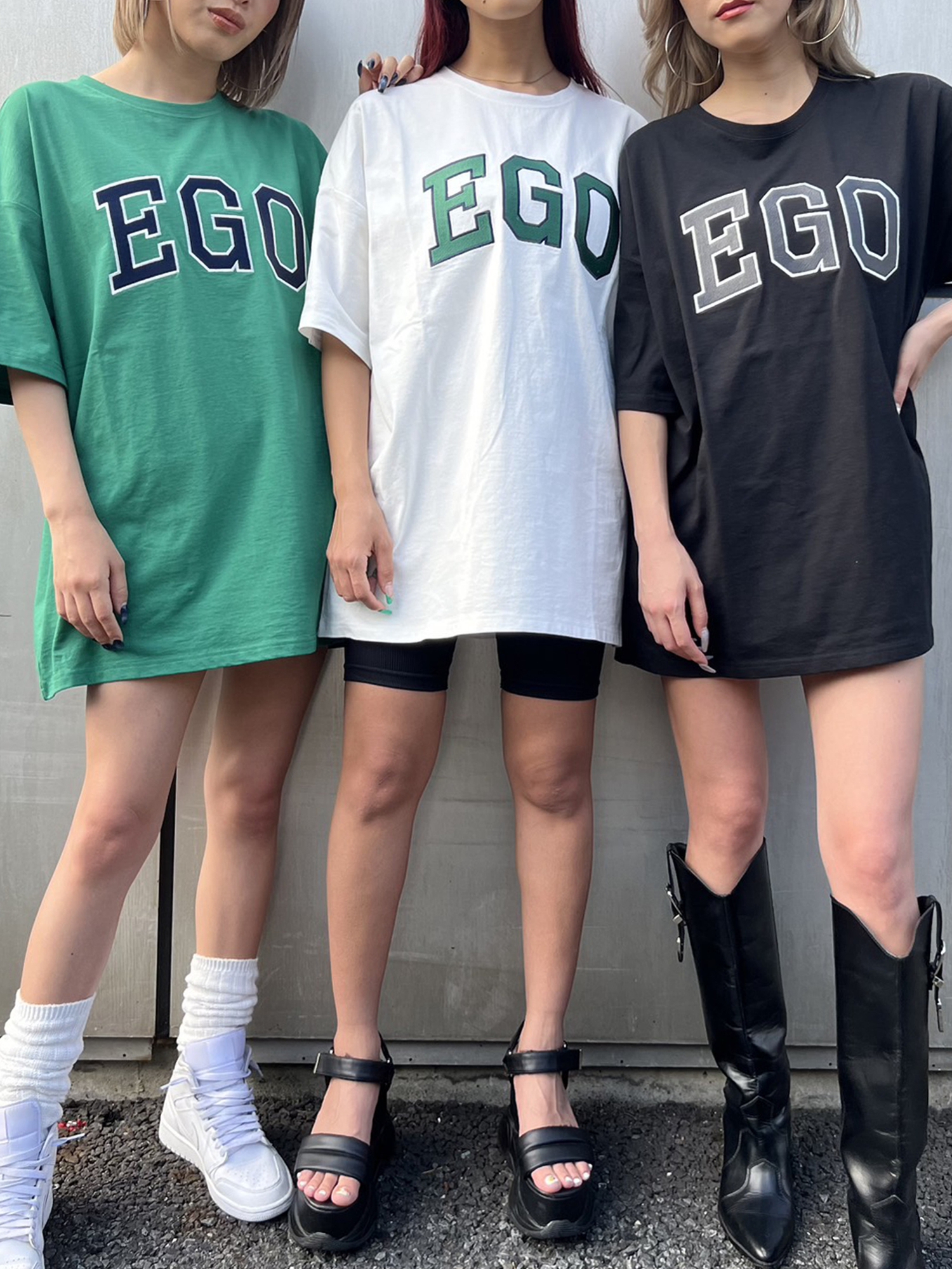 EGO刺繍ユニセックスTシャツ[品番：EO000006119]｜EGOIST（エゴイスト