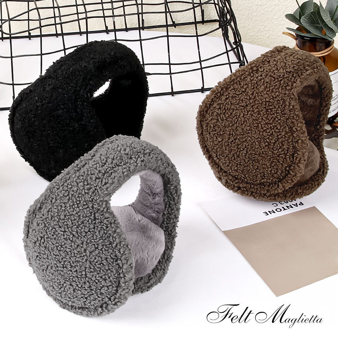 UGG イヤーマフ【タグ付き新品未使用】ブラウンカラー