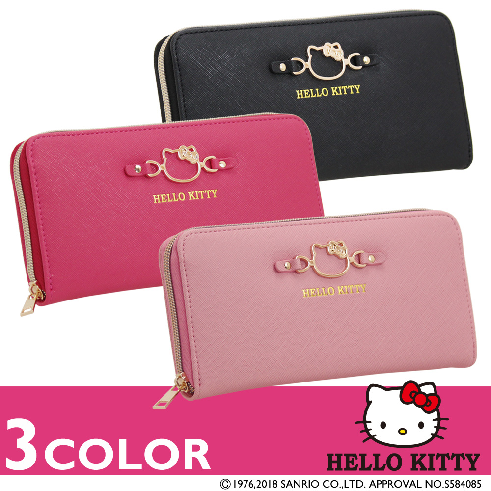 日本最大のブランド ハローキティ ピンク 財布