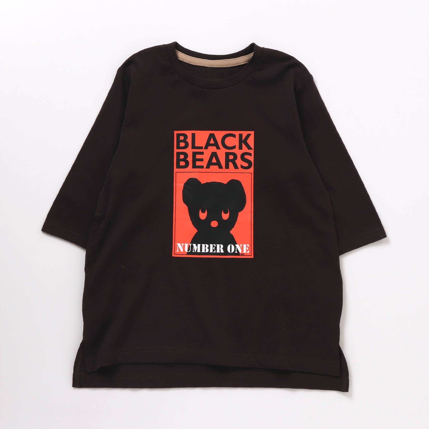 WEB限定 BLACK BEAR Tシャツワンピース(ブラック・ベア)[品番 ...
