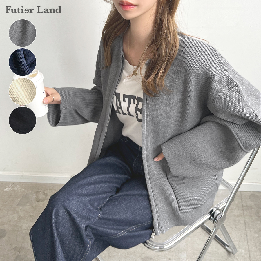 トップス カーディガン アウター[品番：FI000007595]｜futier land 