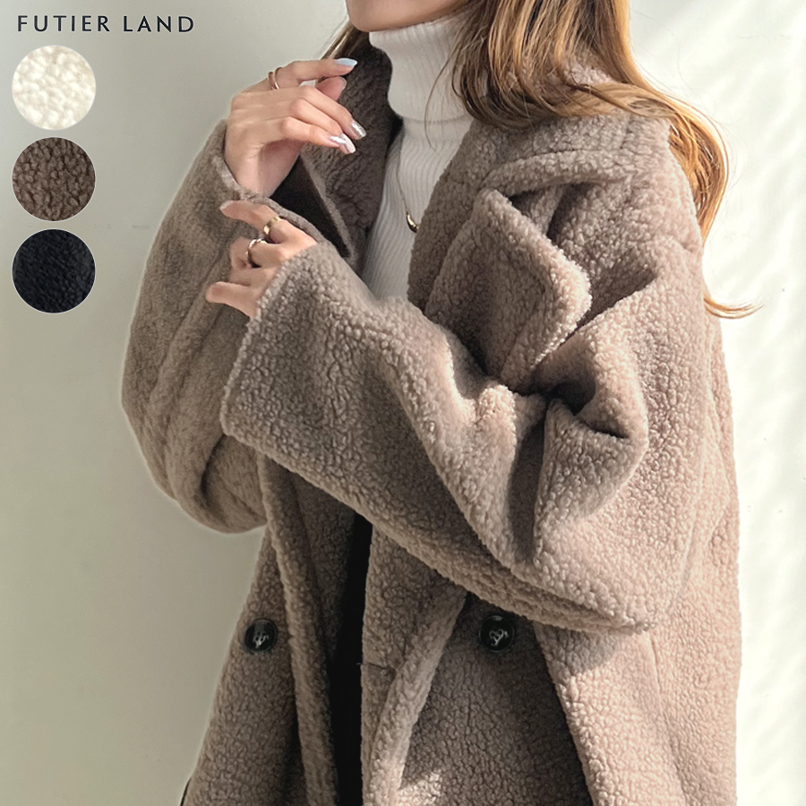 アウター コート ムートン[品番：FI000008018]｜futier land（フュー