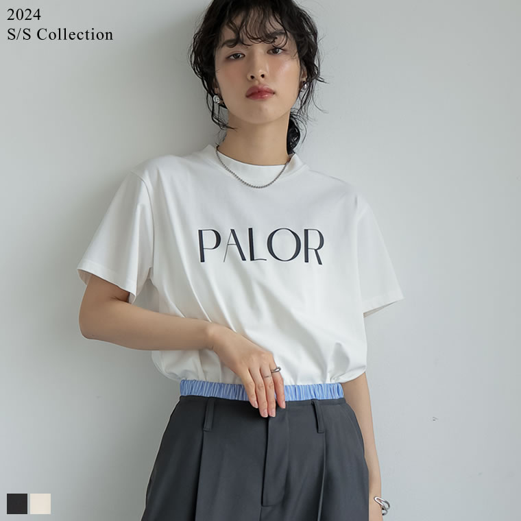 2024SS COLLECTION]ラバープリントロゴTシャツ[品番：GS000021160]｜Re