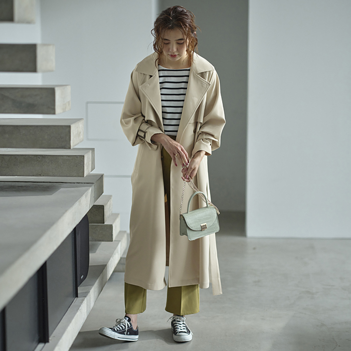 美品】Jil Sander ジルサンダー 比翼コート スプリング 44 - www