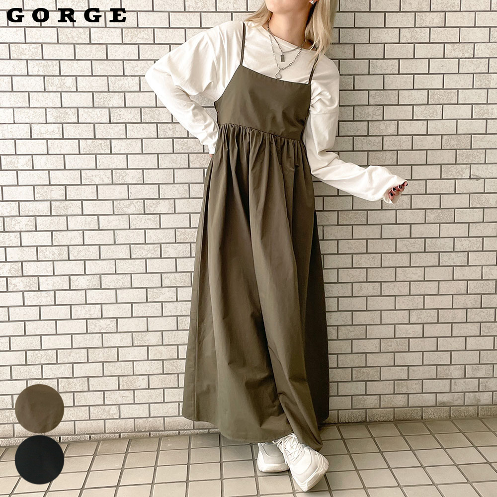 ナイロンレースアップワンピース[品番：GORW0008269]｜GORGE （ゴージ）のレディースファッション通販｜SHOPLIST（ショップリスト）