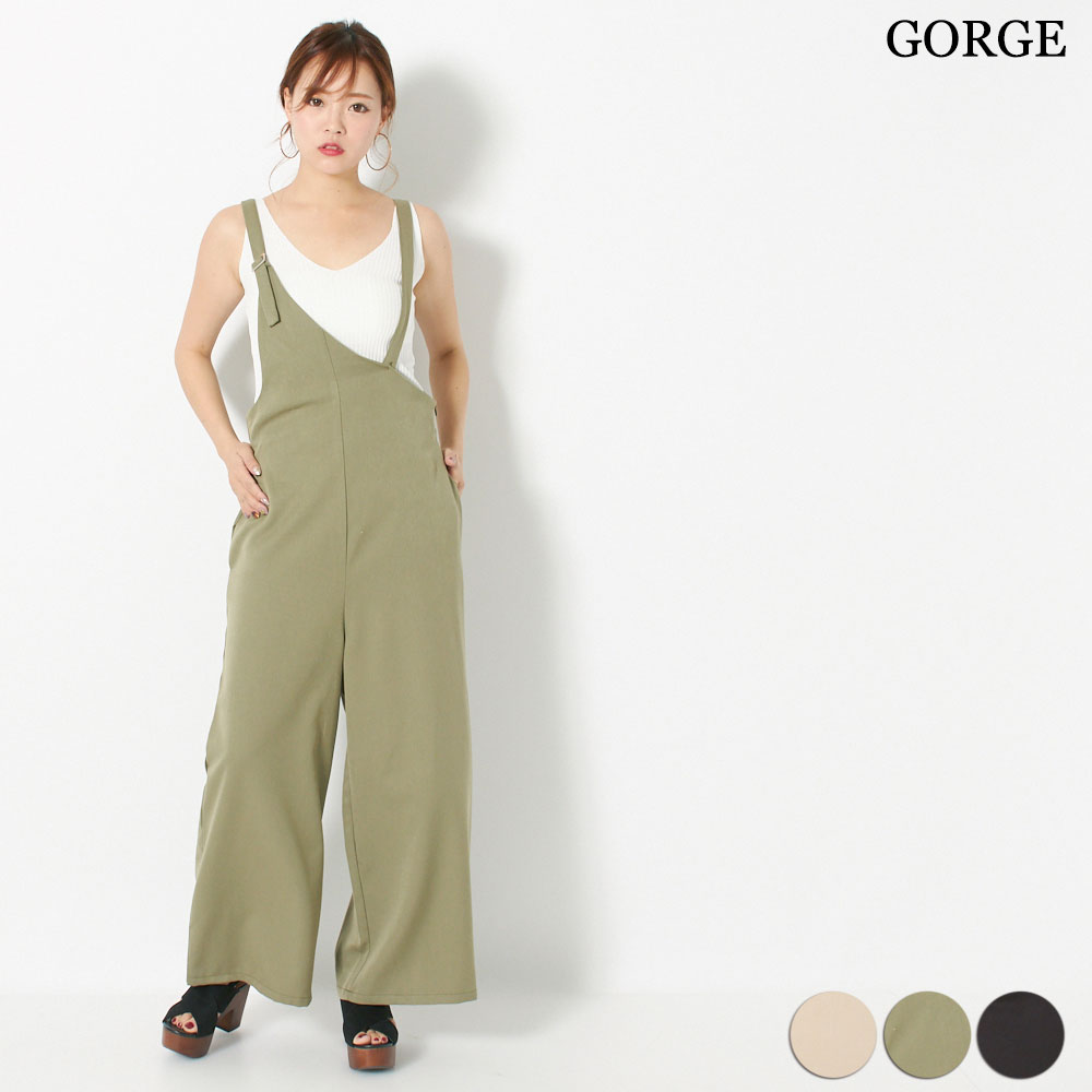 ワンショルダーサロペット[品番：GORW0004060]｜GORGE
