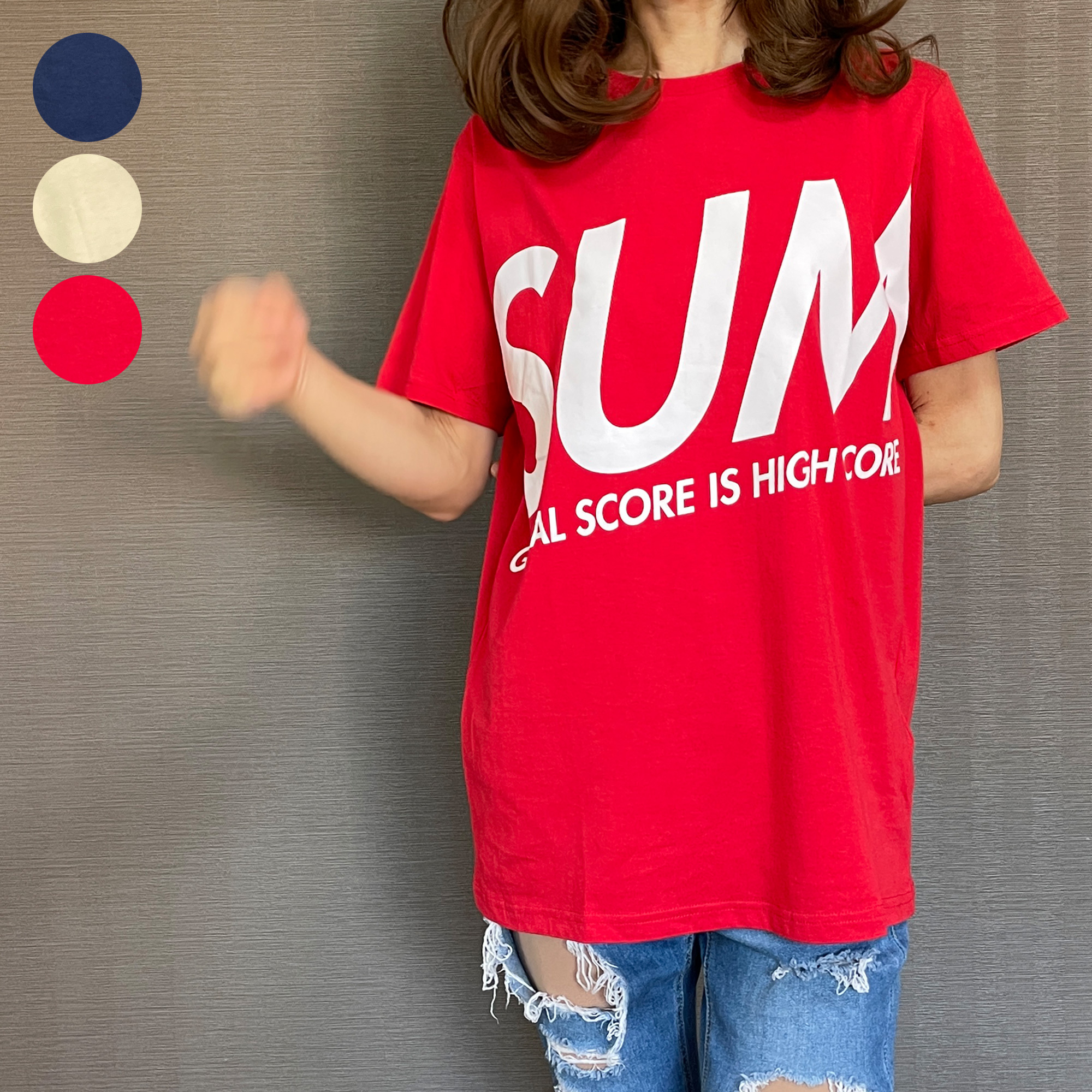 ストリートｔシャツ ビックロゴ ストリート 半袖 Tシャツ Sum 品番 Grvk Groovy Store グルービーストア のレディースファッション通販 Shoplist ショップリスト