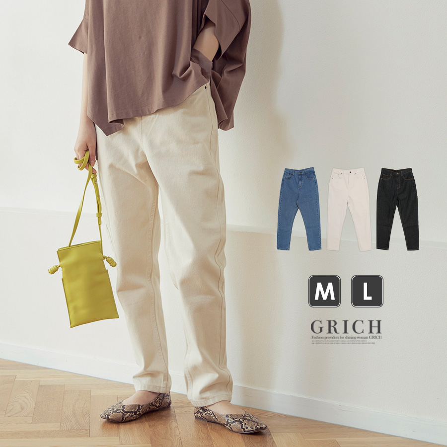 テーパードデニムパンツ M L[品番：GW000004289]｜Growing Rich