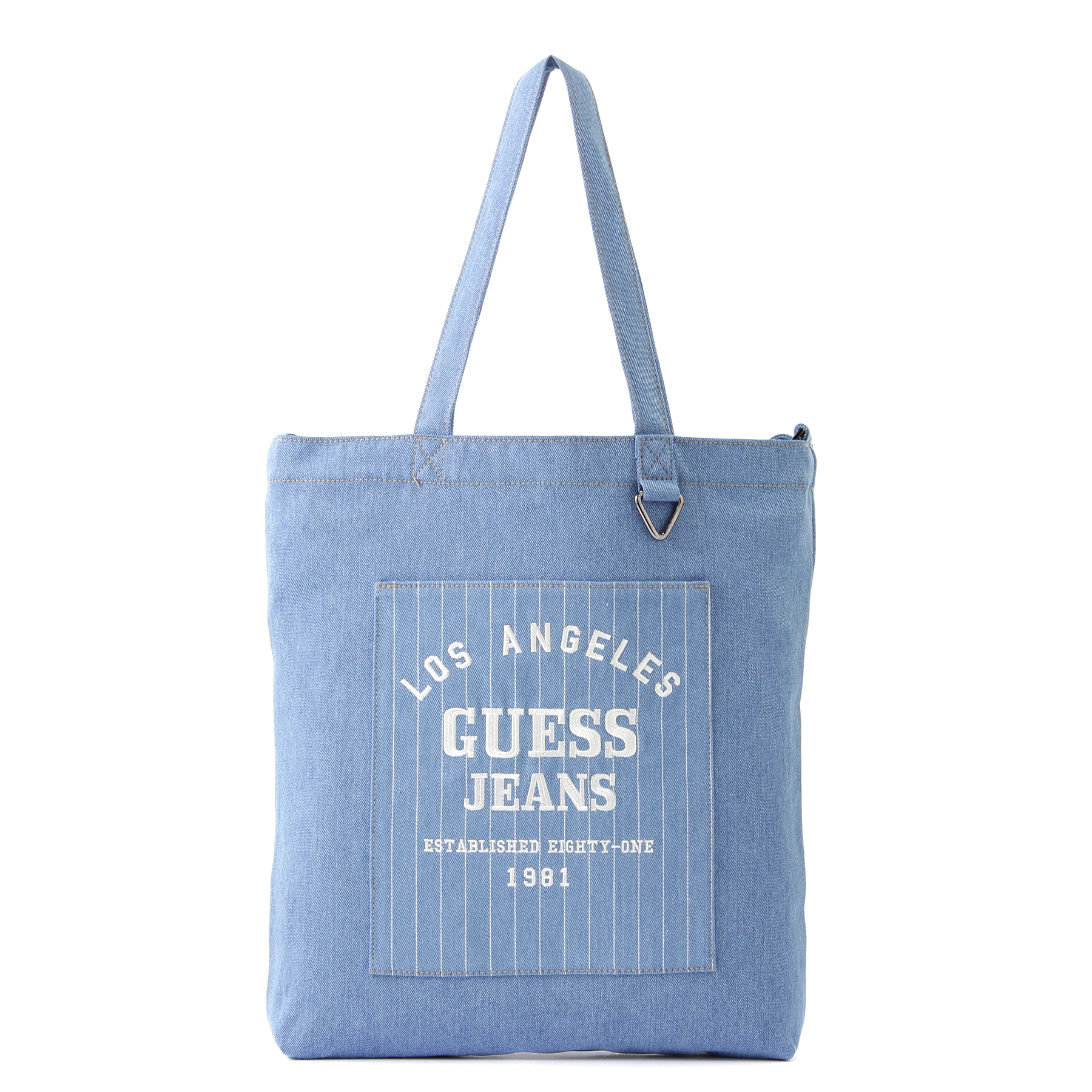 Guess denim tote bag new arrivals