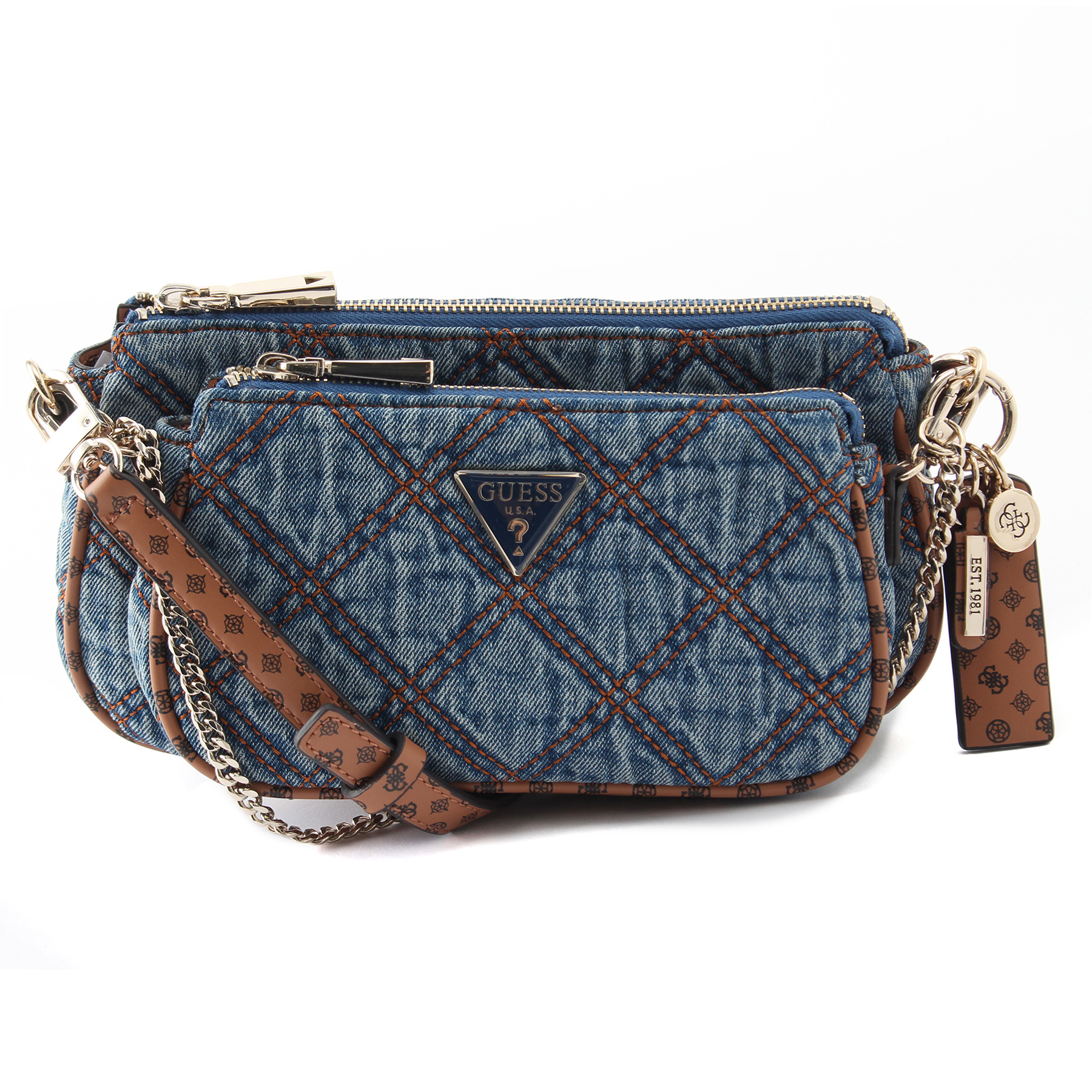 [GUESS] ARIE Double Pouch Crossbody[品番：GUEW0005956]｜GUESS【WOMEN】（ゲス）の