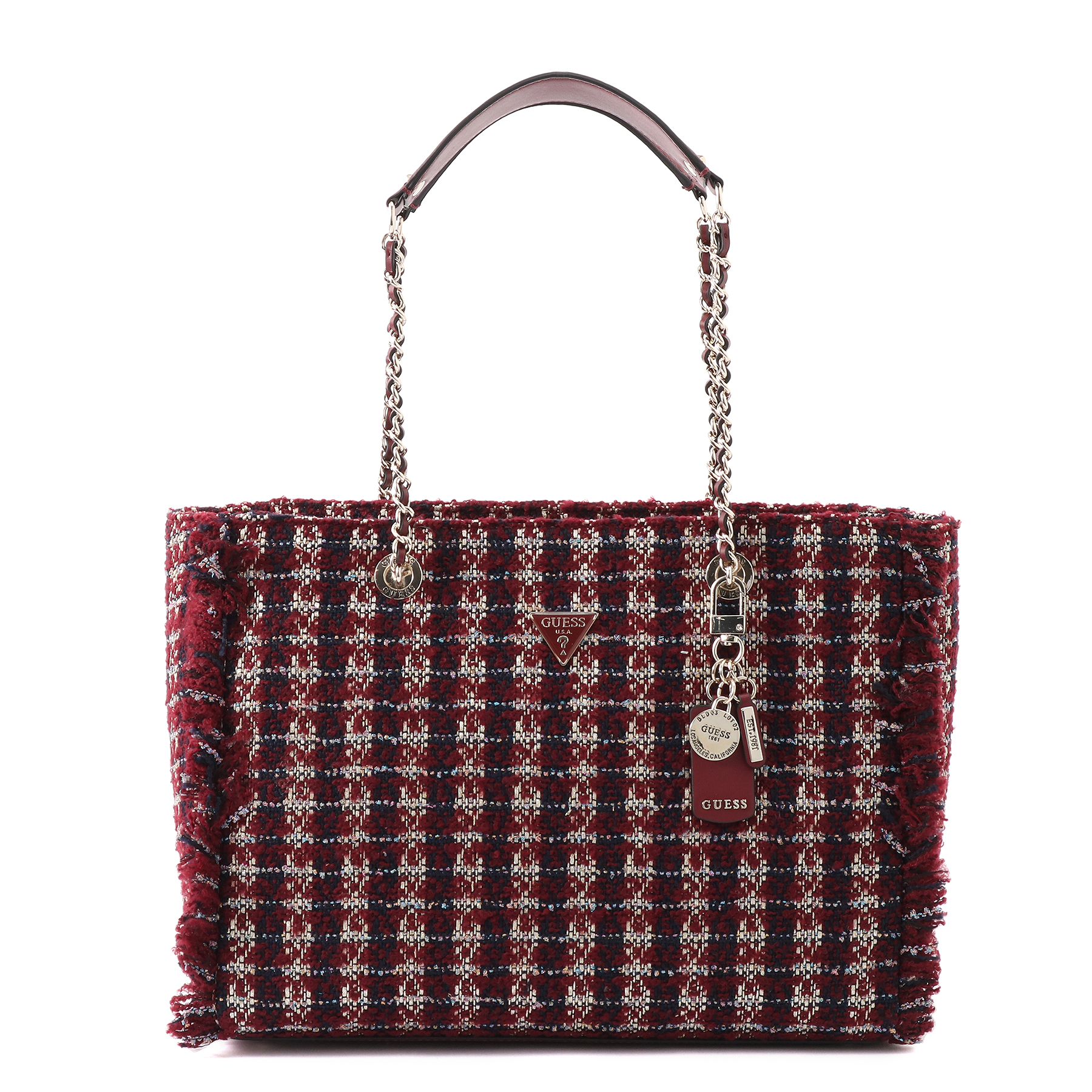 Guess cessily 2025 tweed tote