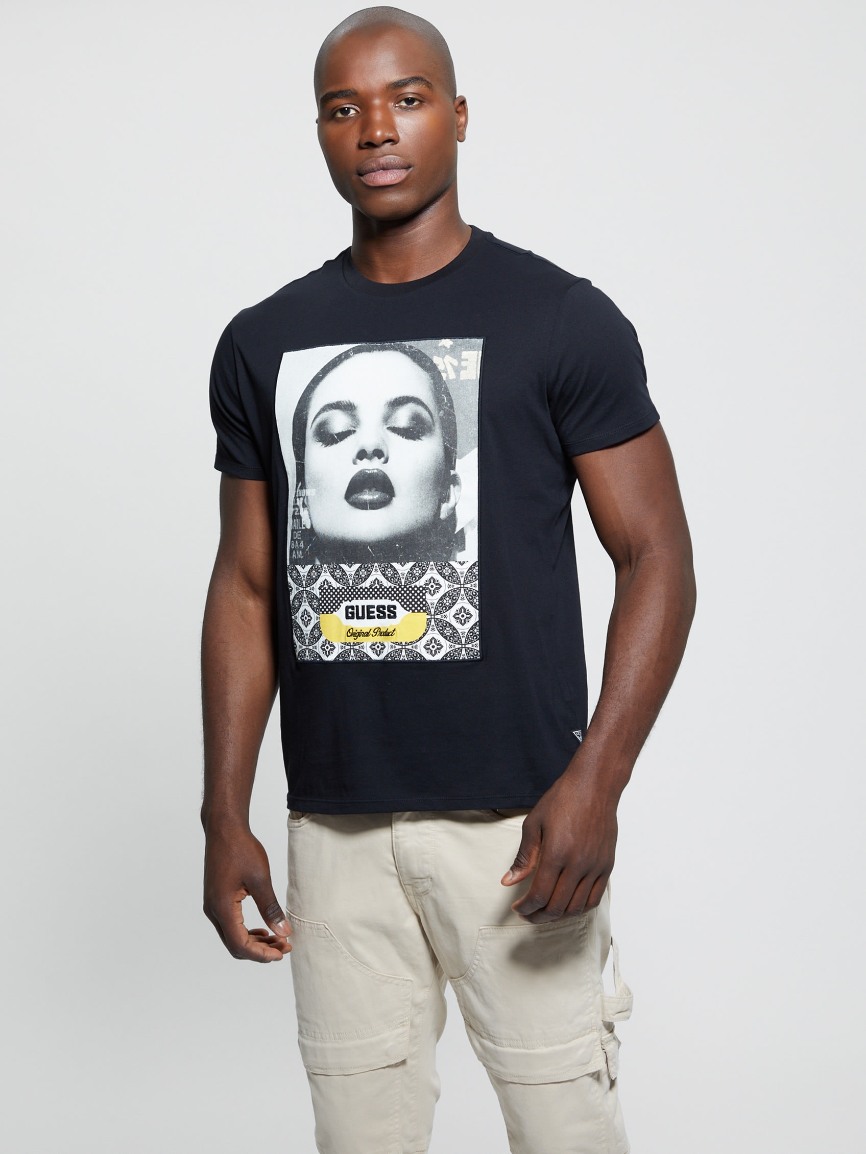 GUESS] ECO Guess Girl Collage Tee[品番：GUEW0009505]｜GUESS【MEN 