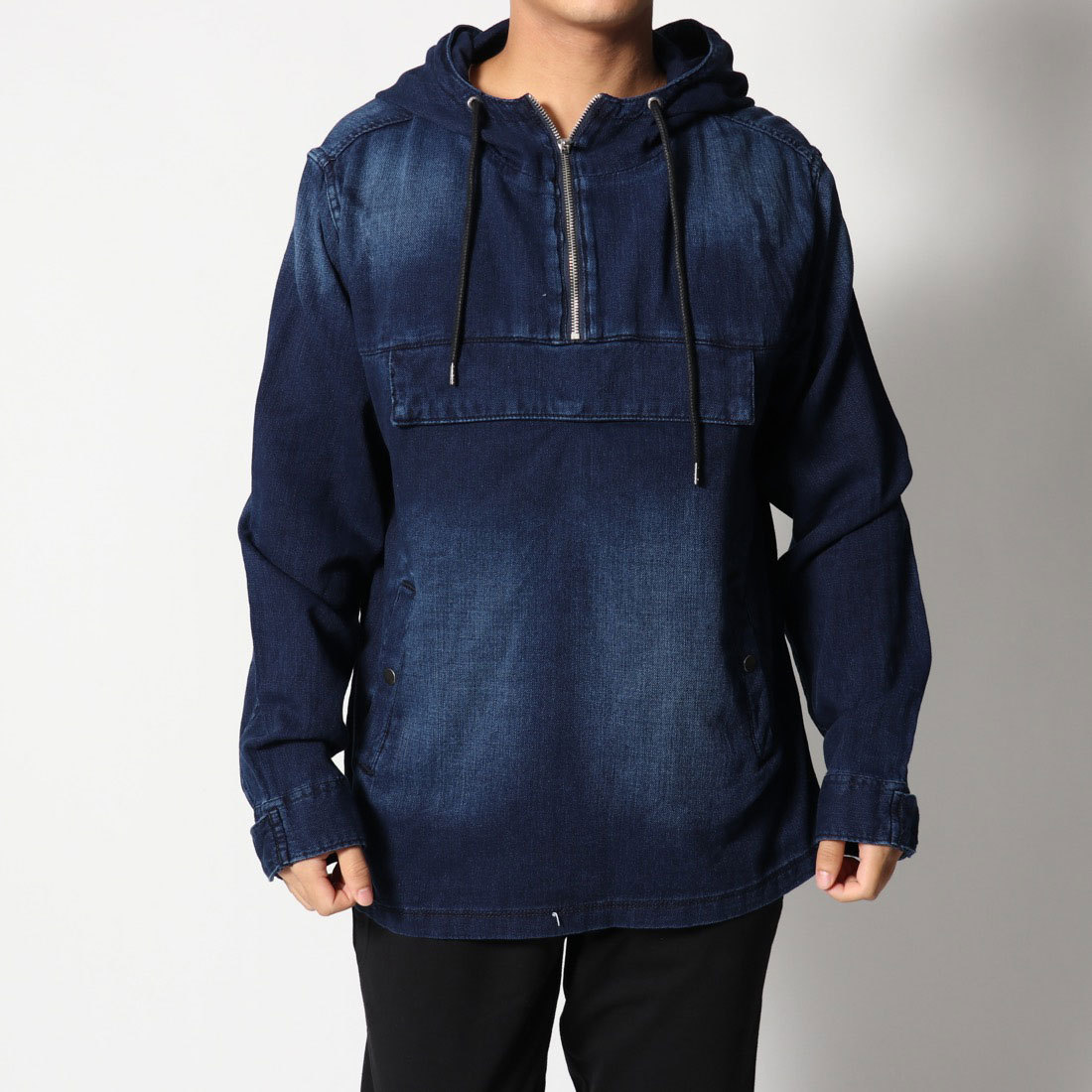 GUESS] DENIM ANORAK PULLOVER JACKET[品番：GUEW0002329]｜GUESS【MEN ...