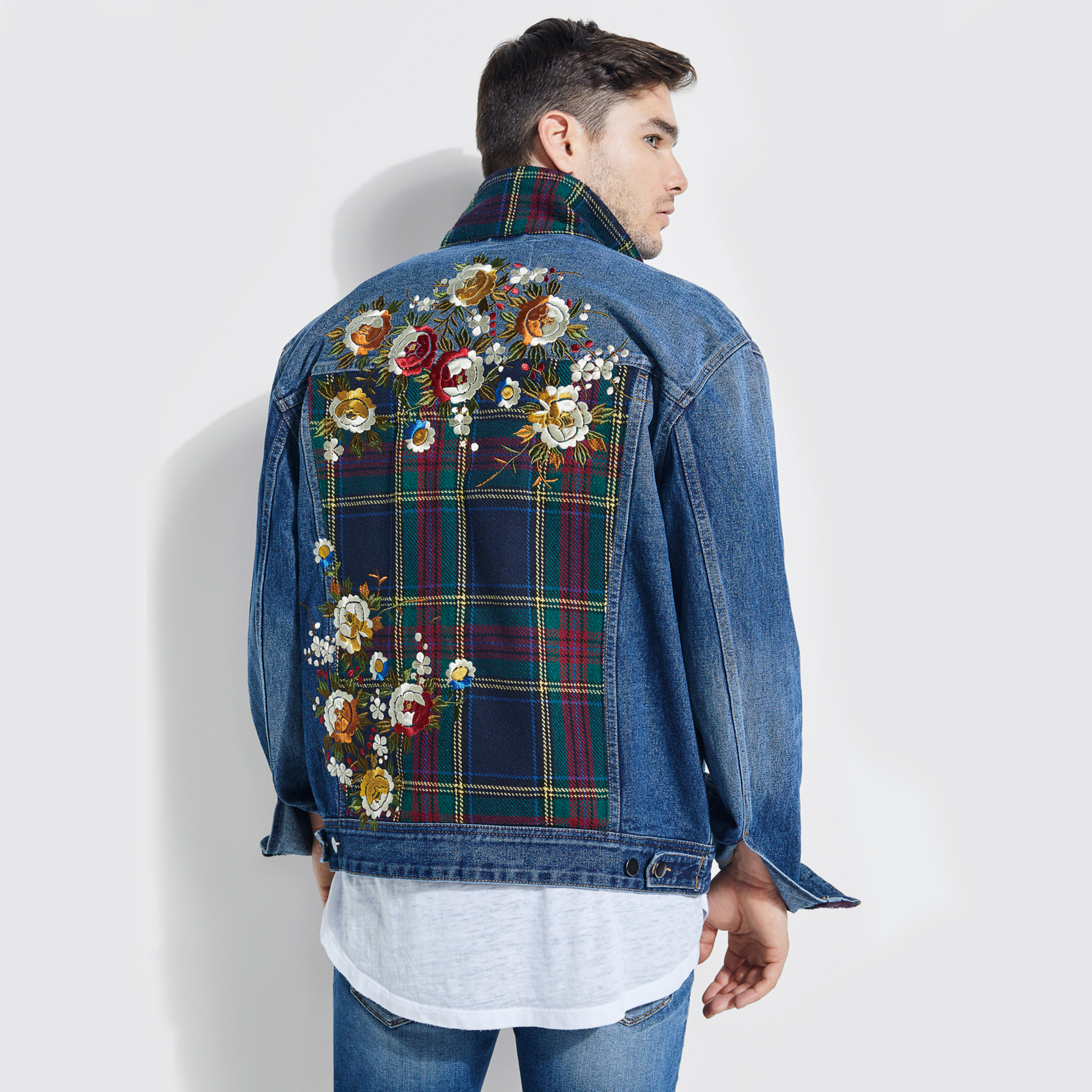 OVERSIZED PLAID INSERT[品番：GUEW0002560]｜GUESS【MEN】（ゲス）の  