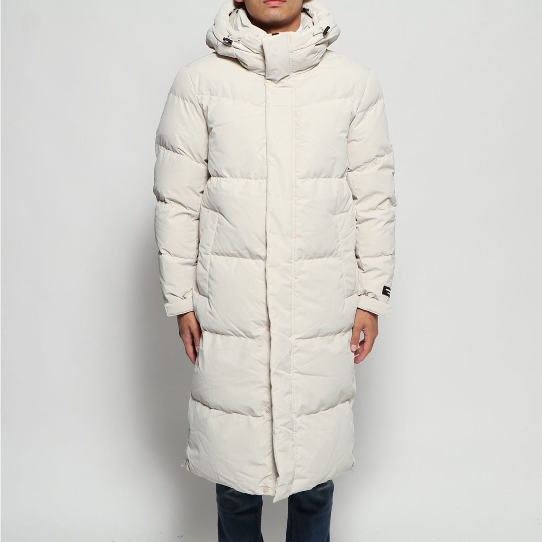 guess anorak hooded coat