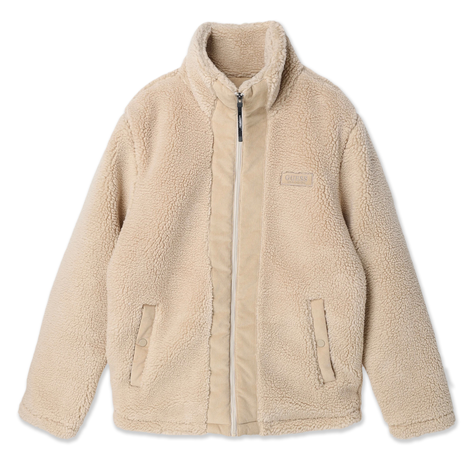 [GUESS] High Neck Padded Puffy  Zip-Up[品番：GUEW0007856]｜GUESS【MEN】（ゲス）のメンズファッション通販｜SHOPLIST（ショップリスト）