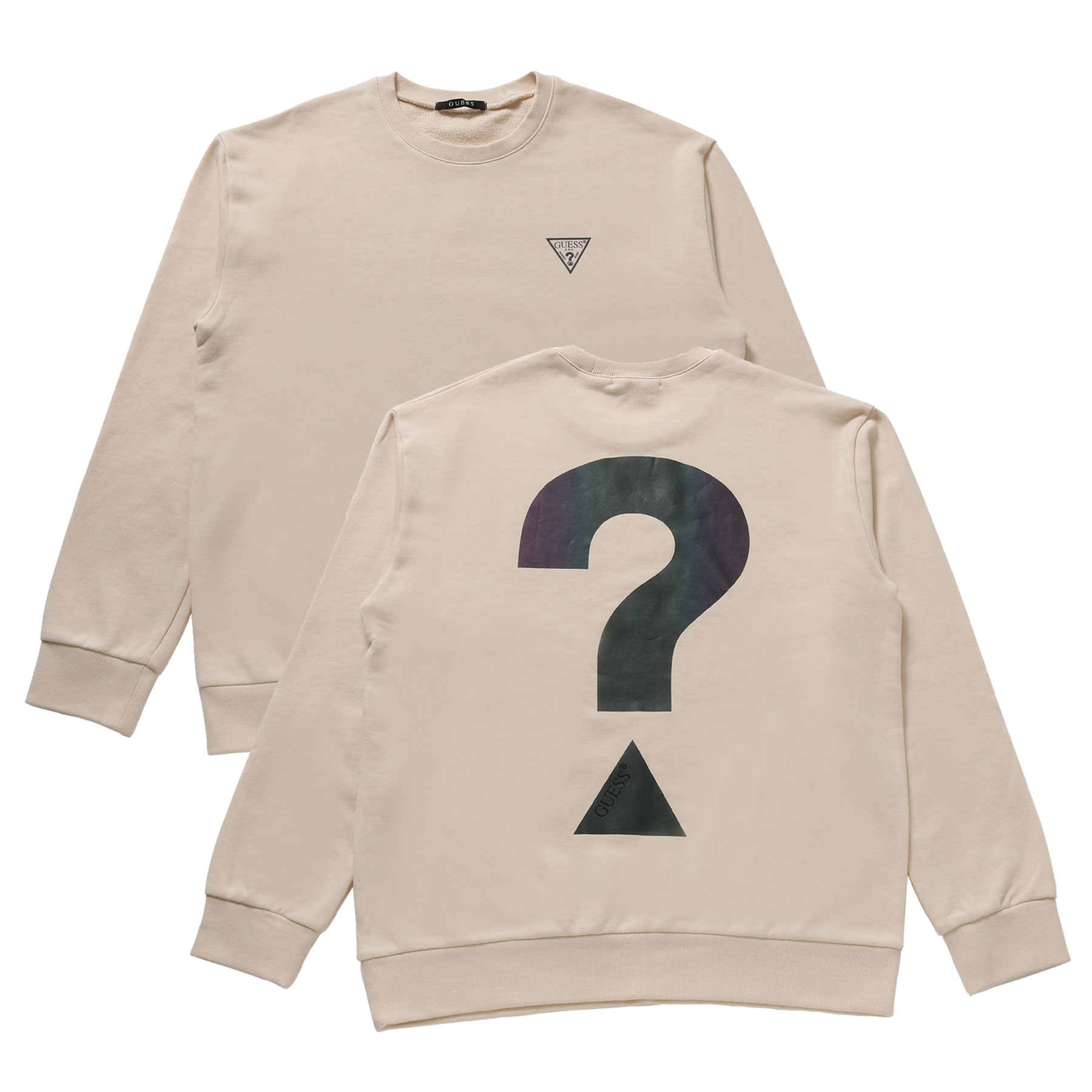 GUESS] Unisex Big Question? Logo Sweat[品番：GUEW0005276]｜GUESS