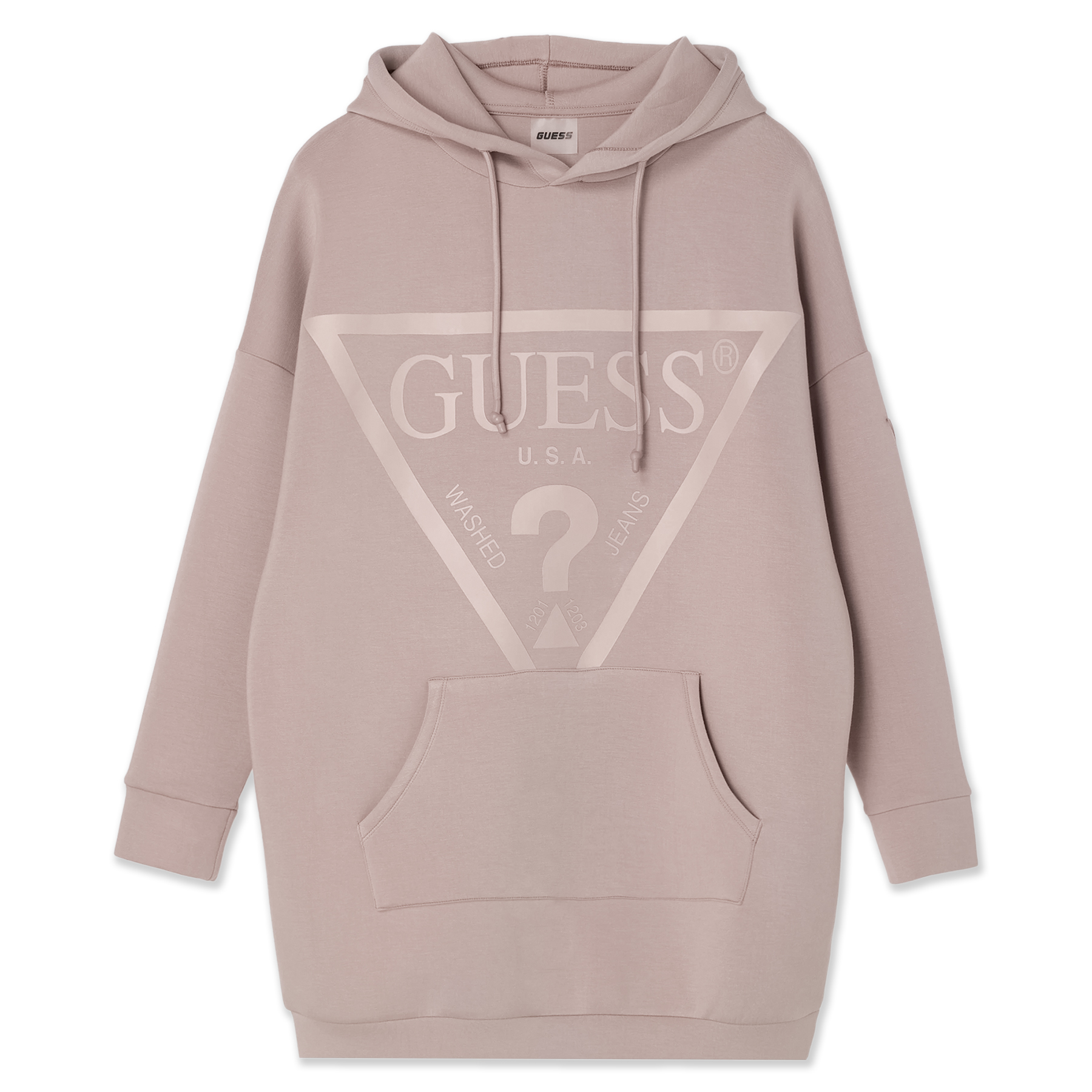 GUESS ナイロン ロングパーカー XS