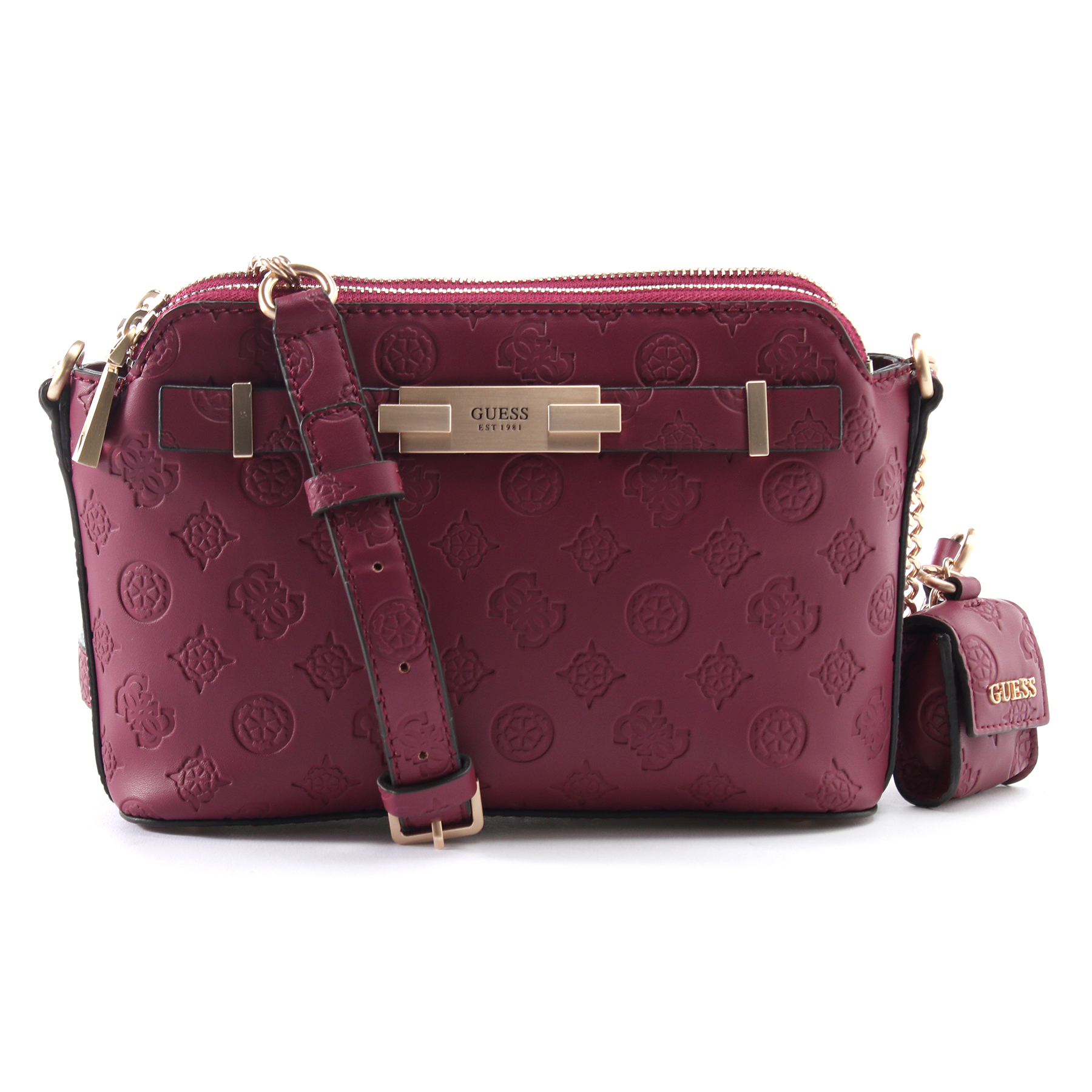 GUESS] BEA Double Zip Crossbody Bag[品番：GUEW0006318]｜GUESS