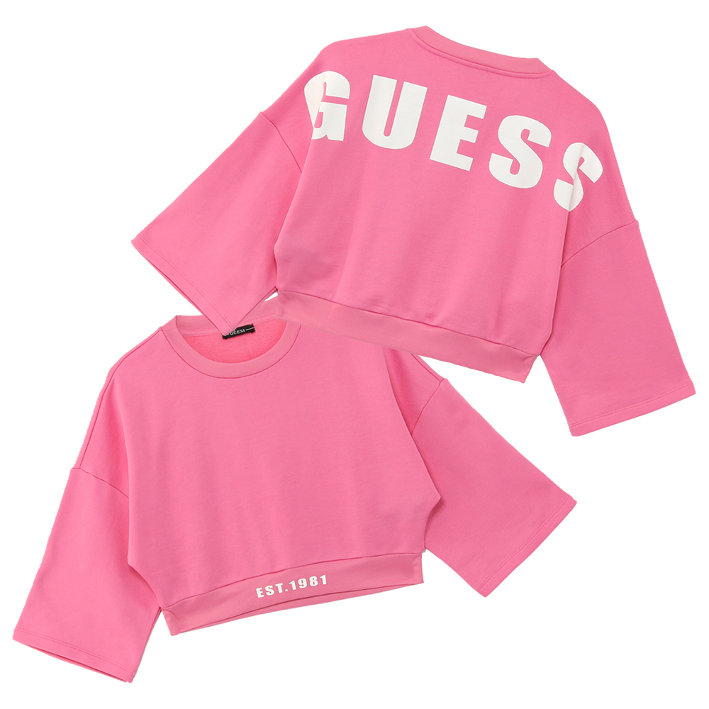 [GUESS] Angela Fleece Sweat[品番：GUEW0005127]｜GUESS