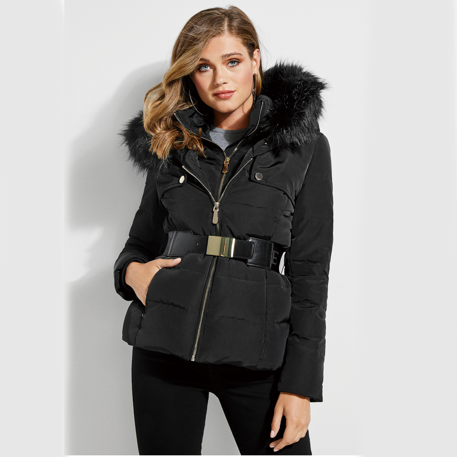 GUESS] PIUMINO VIOLETTE DOWN JACKET[品番：GUEW0002535]｜GUESS