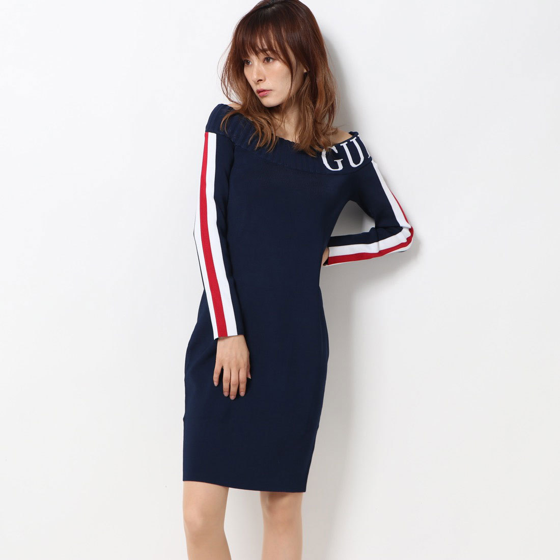 [GUESS] BIANCA SWEATER  DRESS[品番：GUEW0004068]｜GUESS【WOMEN】（ゲス）のレディースファッション通販｜SHOPLIST（ショップリスト）