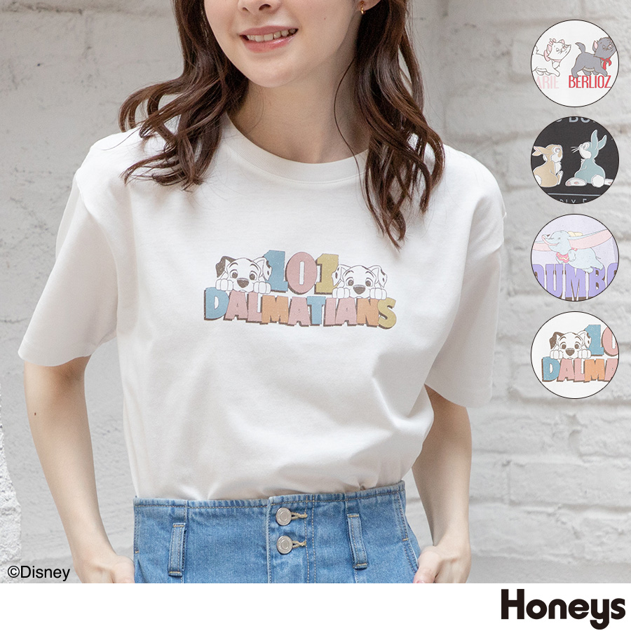 １０１匹わんちゃん】トップス Tシャツ 半袖[品番：HNSW0007573