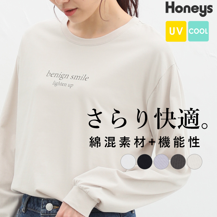 トップス Tシャツ ロンT[品番：HNSW0008644]｜Honeys（ハニーズ）の